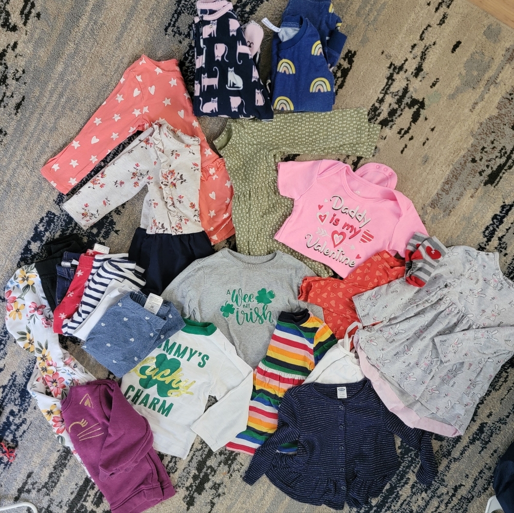 23 toddler girl pieces